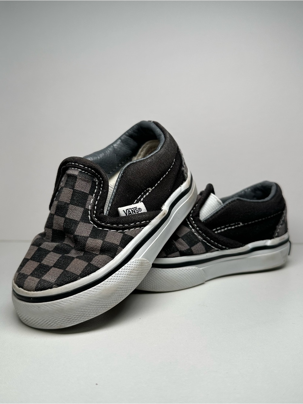 Vans Checkerboard Slip-On Shoes Toddler 3